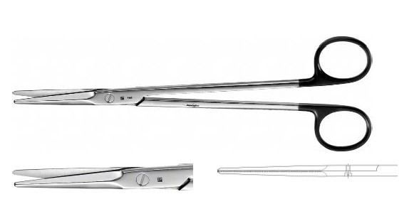 Горні супергострі ножиці прямі 195 мм